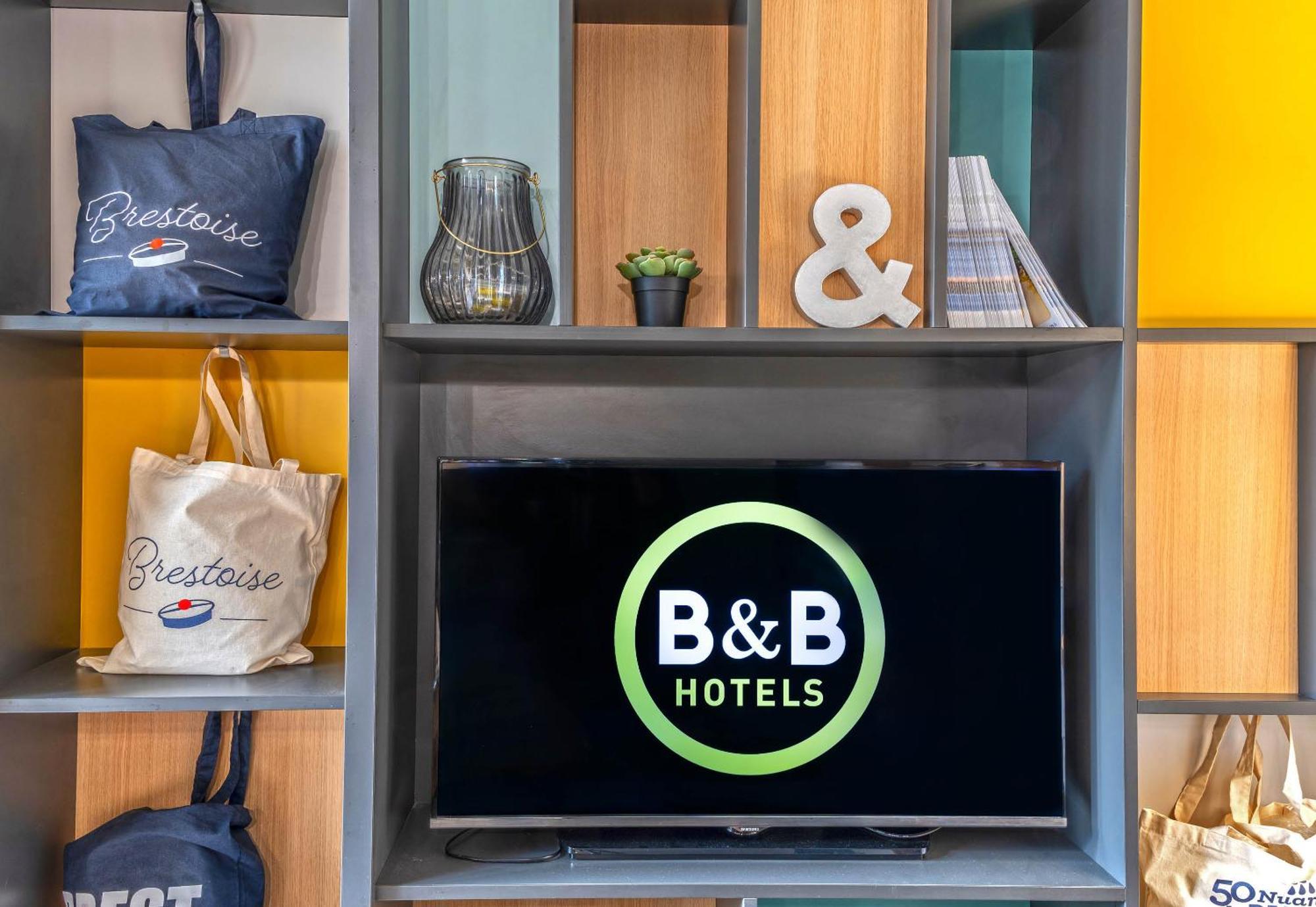 B&B Hotel Brest Port Du Moulin Blanc Экстерьер фото